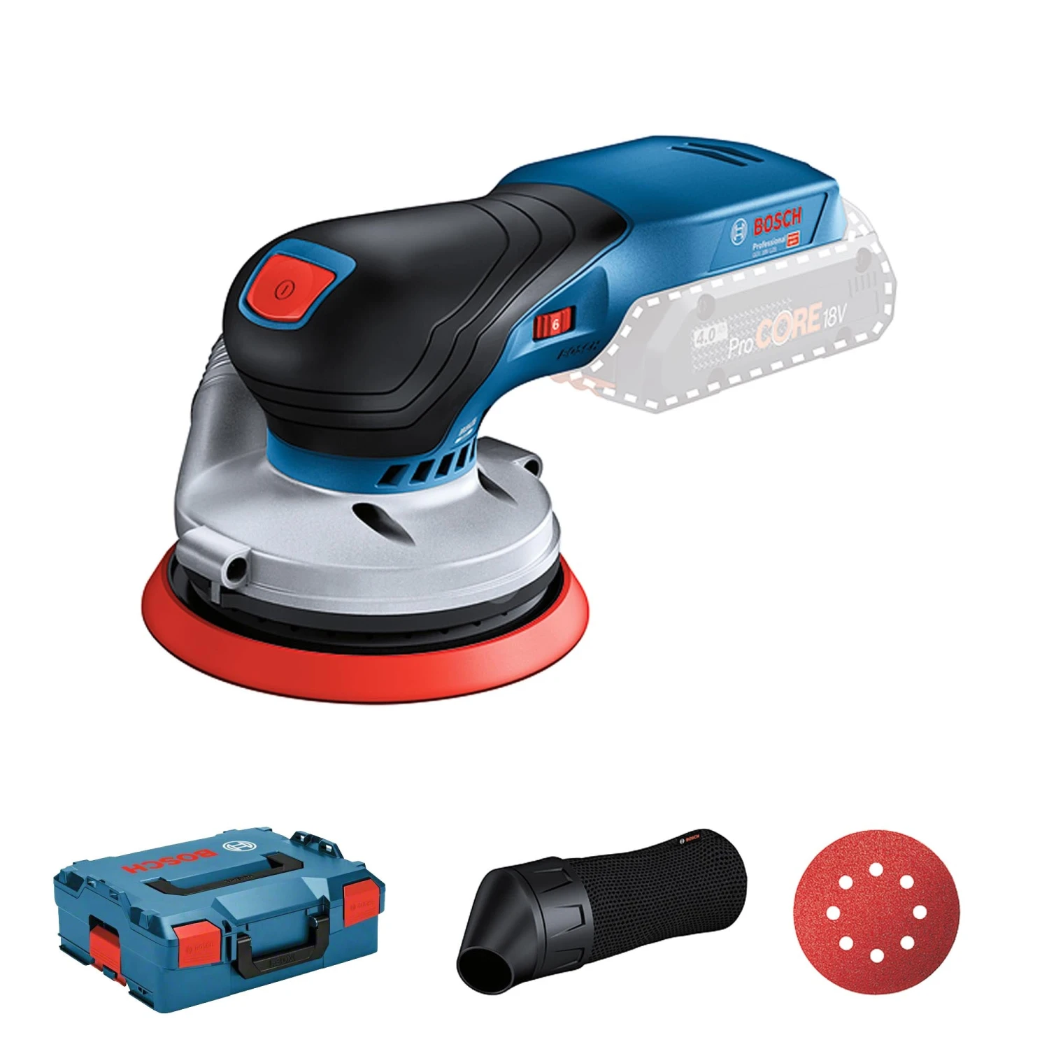 Levigatrice Rotoorbitale Bosch GEX 18V-125 3 Levigatrice Rotoorbitale Bosch GEX 18V-125