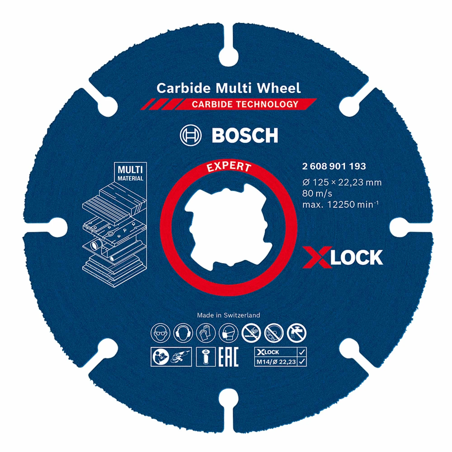 Disco Taglio Bosch X-LOCK Expert Carbide Multi Wheel 4 Disco Taglio Bosch X-LOCK Expert Carbide Multi Wheel - immagine 2