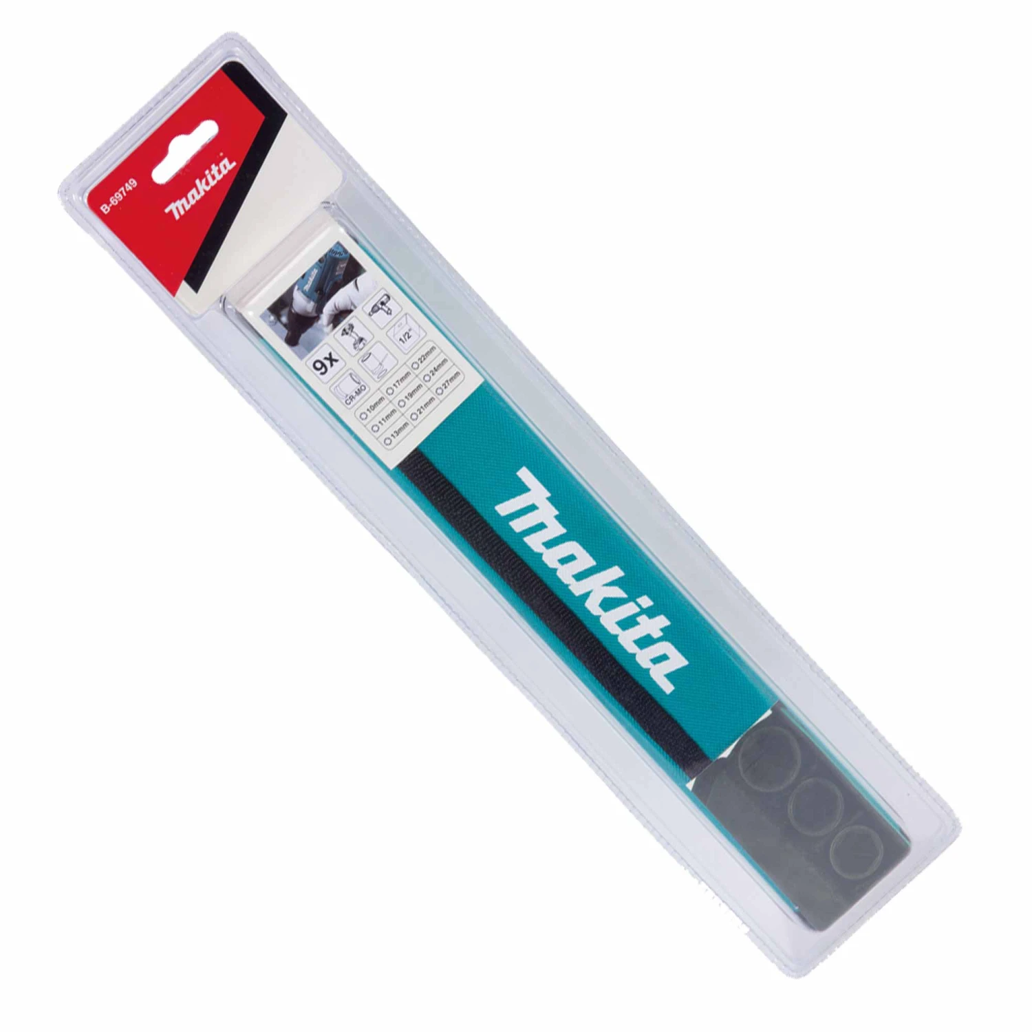 Set Chiavi A Bussola Makita B-69749 9 Pz 4 Set Chiavi A Bussola Makita B-69749 9 Pz - immagine 2