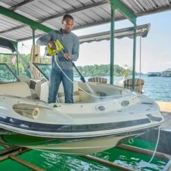 Lancia A Pressione Ryobi RY18PW22A-0 18V -Strumenti Per La Casa BASENEW02 77