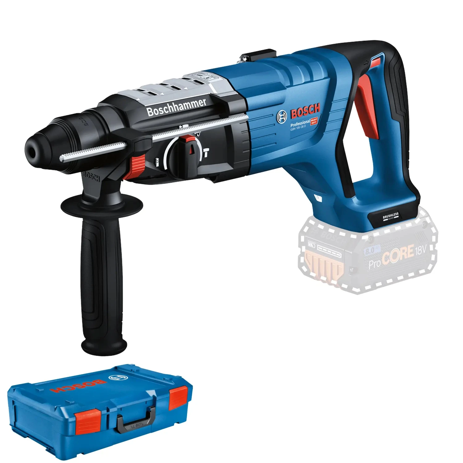 Martello Perforatore Bosch GBH 18V-28 D 3 Martello Perforatore Bosch GBH 18V-28 D