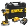 Avvitatore Ad Impulsi Dewalt DCF860E2T-QW 18V 1.7Ah