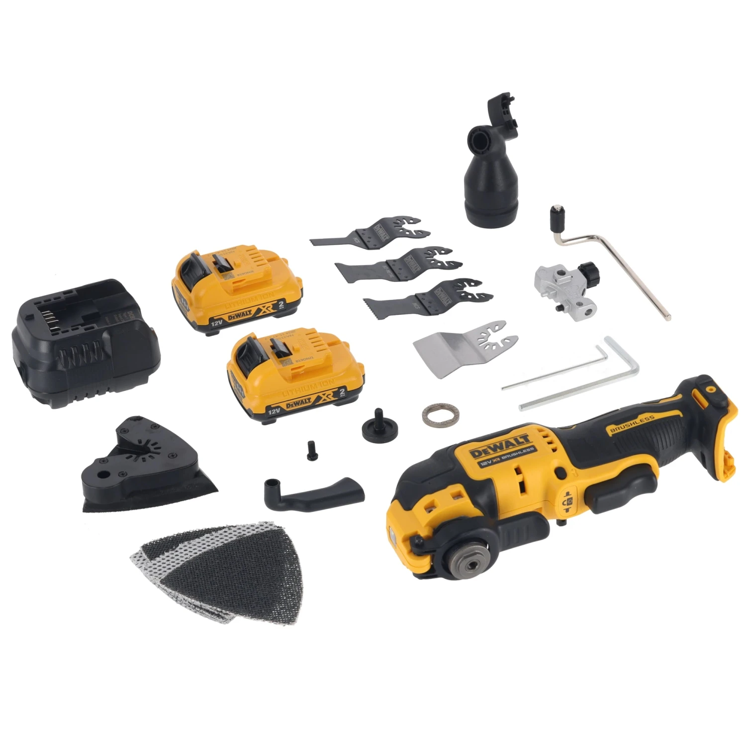 Multifunzione Dewalt DCS353D2-QW 12V 2Ah 4 Multifunzione Dewalt DCS353D2-QW 12V 2Ah - immagine 2