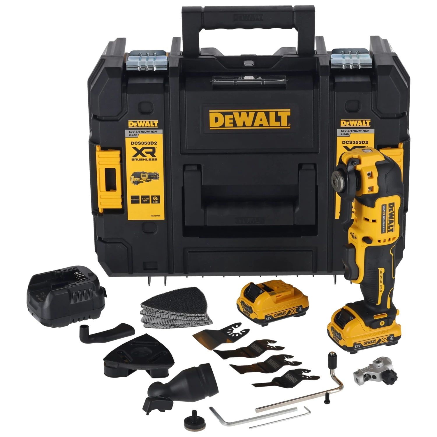 Multifunzione Dewalt DCS353D2-QW 12V 2Ah 3 Multifunzione Dewalt DCS353D2-QW 12V 2Ah