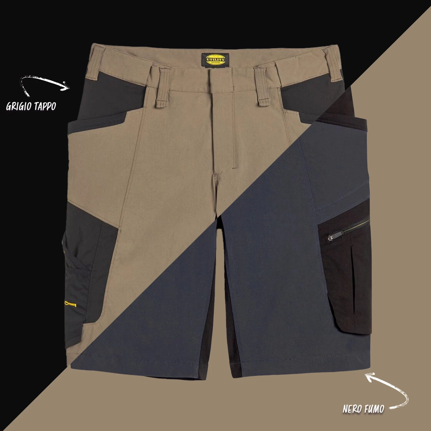 Bermuda Diadora Utility Evolution 4 Bermuda Diadora Utility Evolution - immagine 2