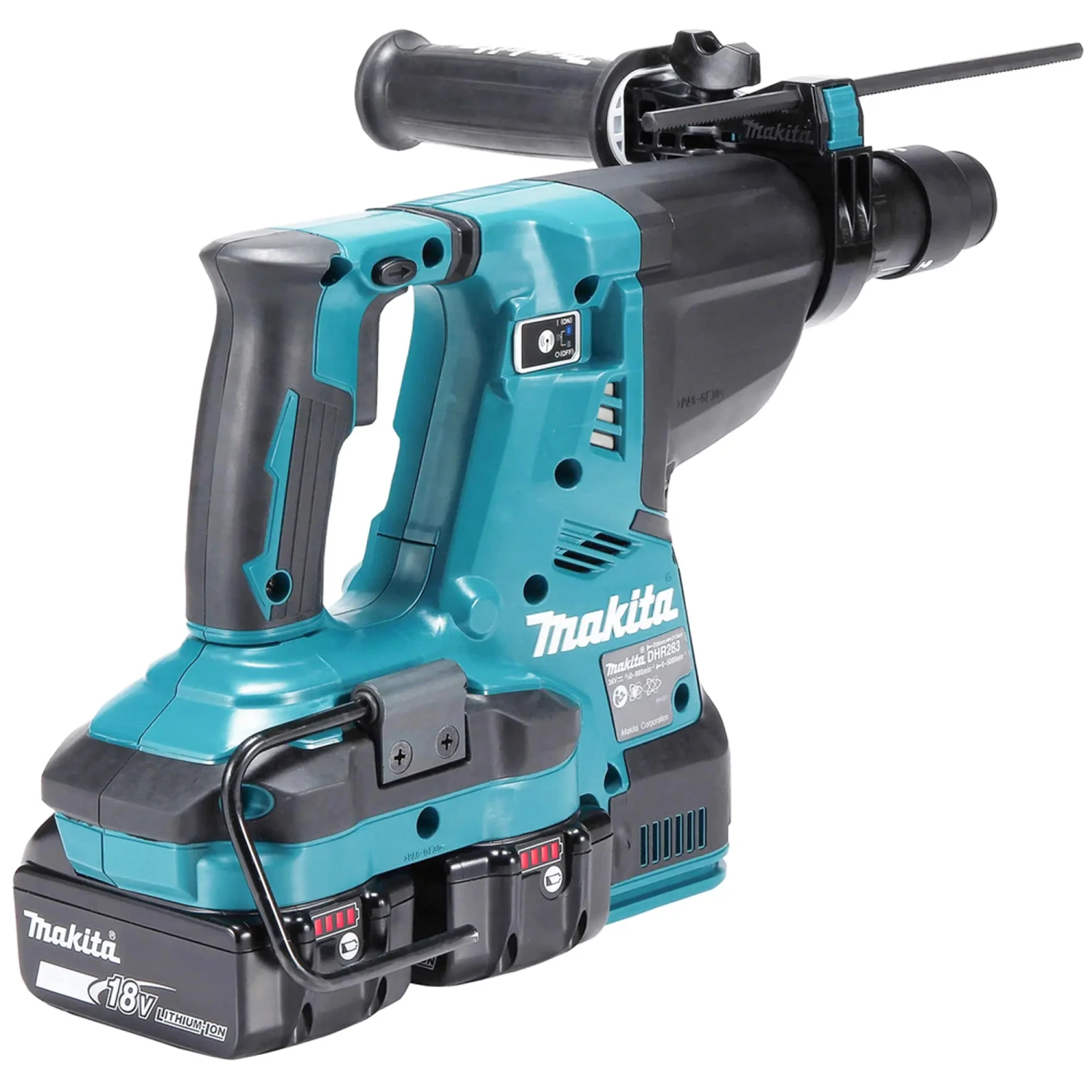 Tassellatore Makita DHR283T2JU 18Vx2 5Ah 7 Tassellatore Makita DHR283T2JU 18Vx2 5Ah - immagine 5