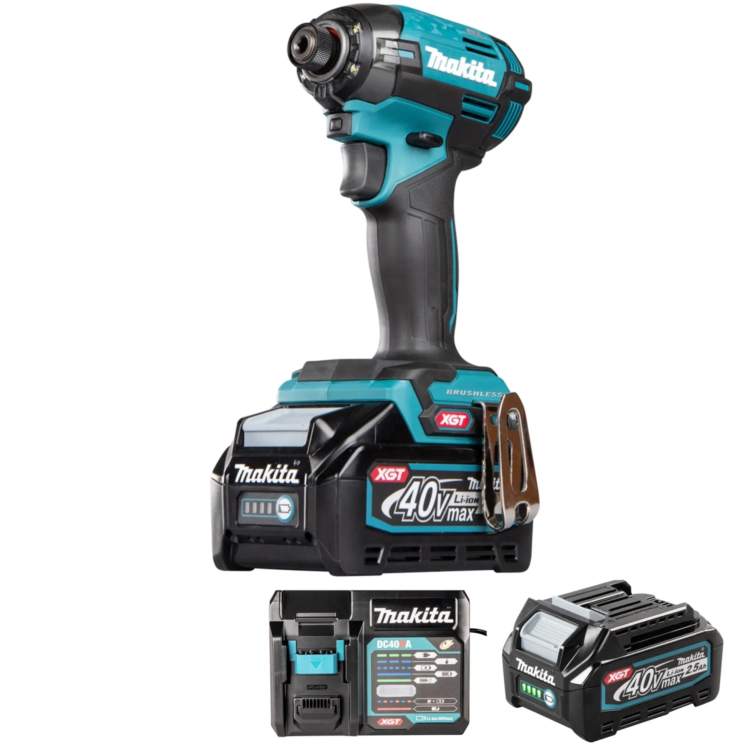 Avvitatore Makita TD002GD201 40V 2.5Ah 3 Avvitatore Makita TD002GD201 40V 2.5Ah