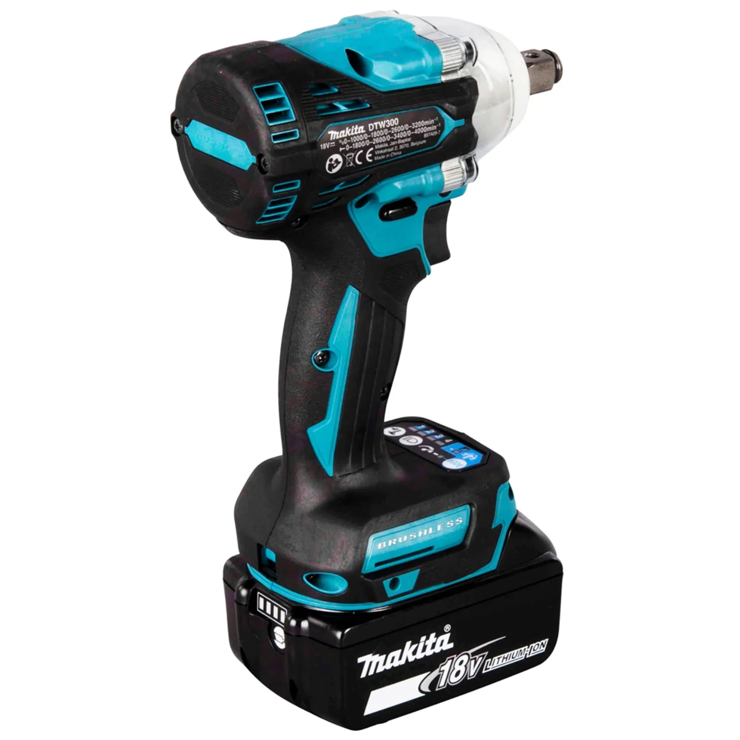 Avvitatore Impulsi Makita DTW300RTJX 18V 5Ah 8 Avvitatore Impulsi Makita DTW300RTJX 18V 5Ah - immagine 6