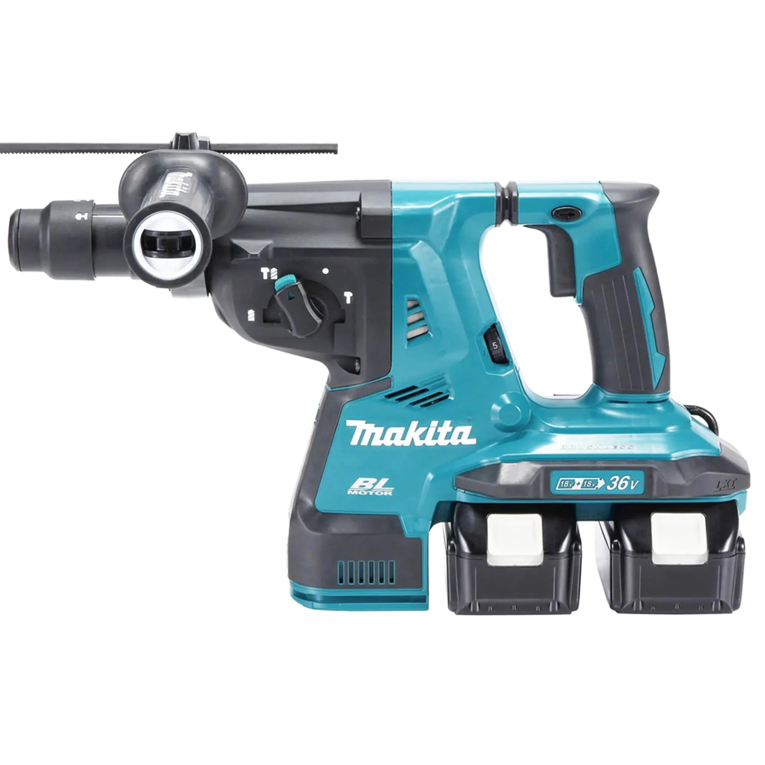 Tassellatore Makita DHR283T2JU 18Vx2 5Ah 4 Tassellatore Makita DHR283T2JU 18Vx2 5Ah - immagine 2