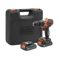 Black & Decker Trapano A Percussione Black+Decker BDCHD18K-QW 18V 1.5Ah