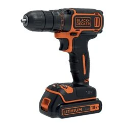 Black & Decker Trapano Avvitatore Black+Decker BDCDC18K-QW 18V 1.5Ah