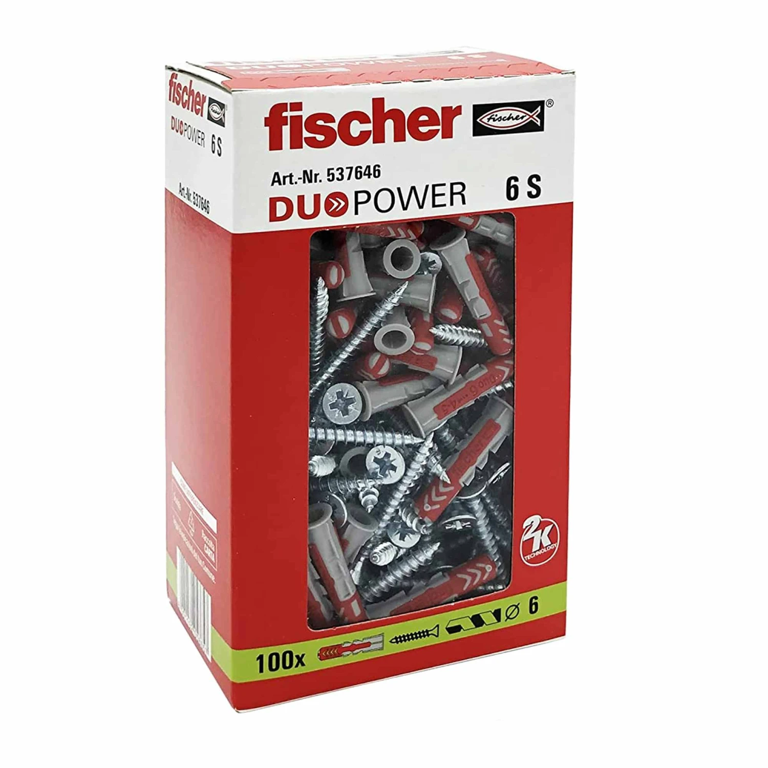 Tassello Fischer DuoPower S 4 Tassello Fischer DuoPower S - immagine 2