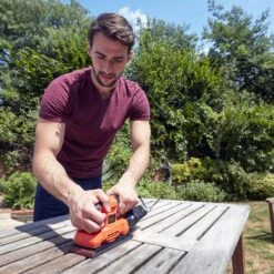 Black & Decker Levigatrice Orbitale Black+Decker BEW220-QS 150W -Strumenti Per La Casa lev bq200 4