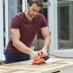 Black & Decker Levigatrice Orbitale Black+Decker BEW220-QS 150W -Strumenti Per La Casa lev bq200 5